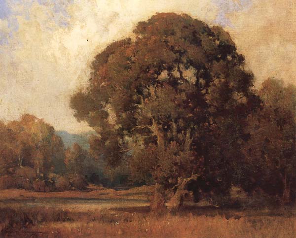 California Landscape with Oak